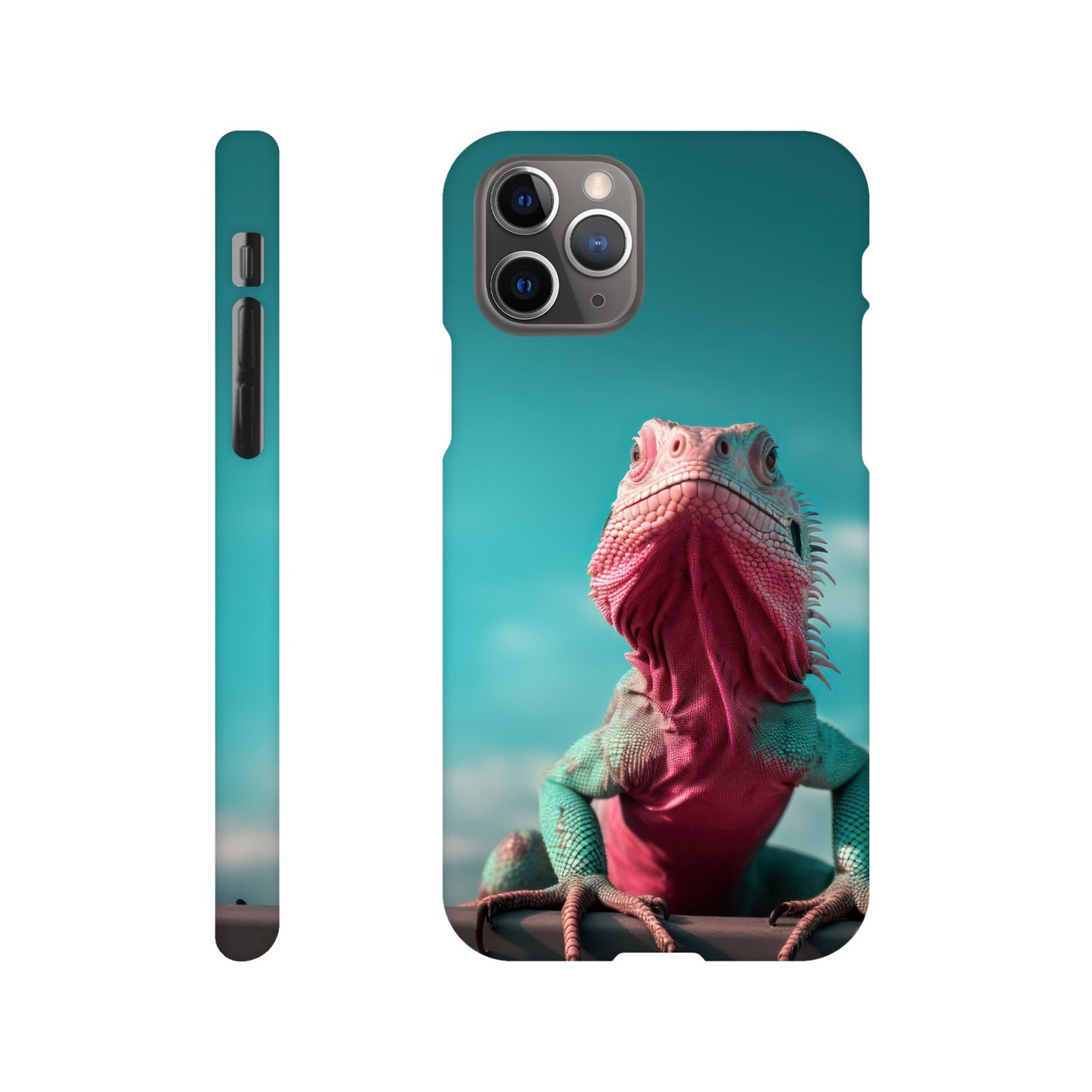 Pink Iguana  (iPhone | Samsung - shipping included)