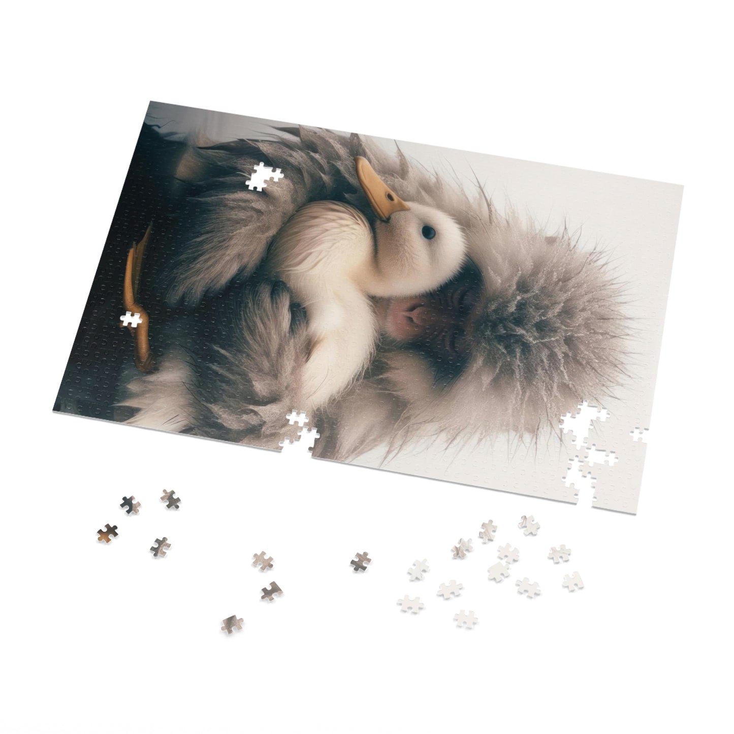 Harmony in the Snow - Fine Art Jigsaw Puzzle