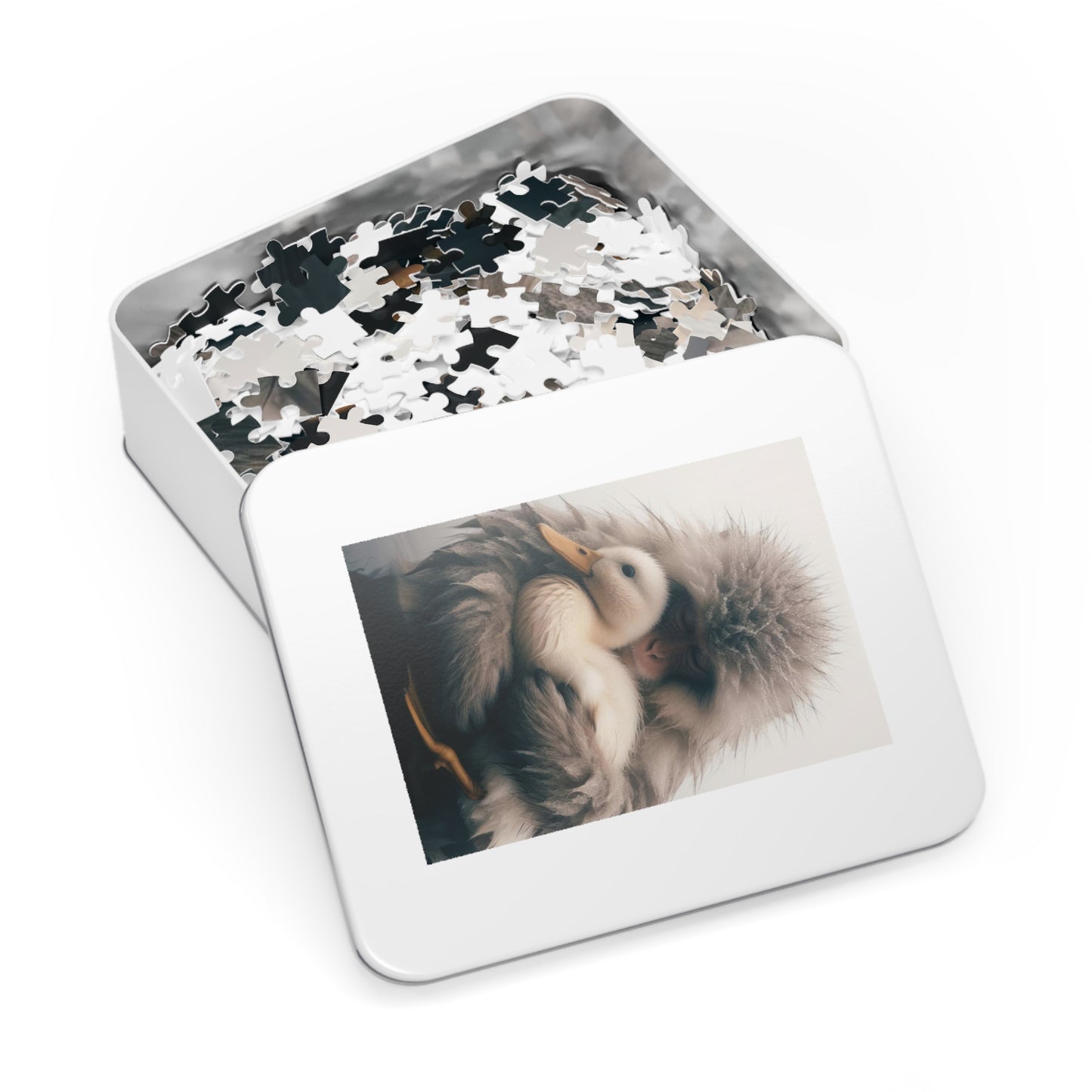 Harmony in the Snow - Fine Art Jigsaw Puzzle