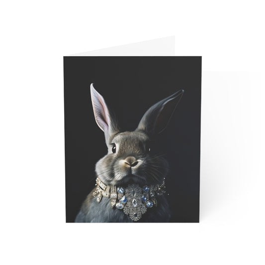 Happy BDay Gorgeous Bunny - Greeting Cards (1, 10 pcs)