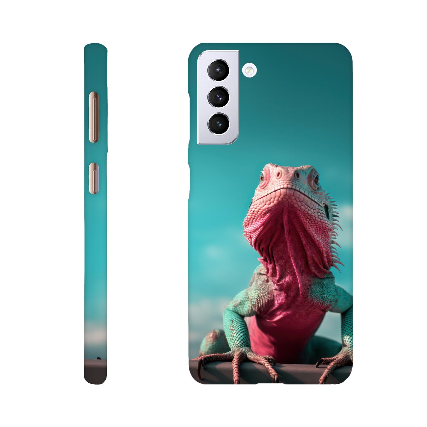 Pink Iguana  (iPhone | Samsung - shipping included)