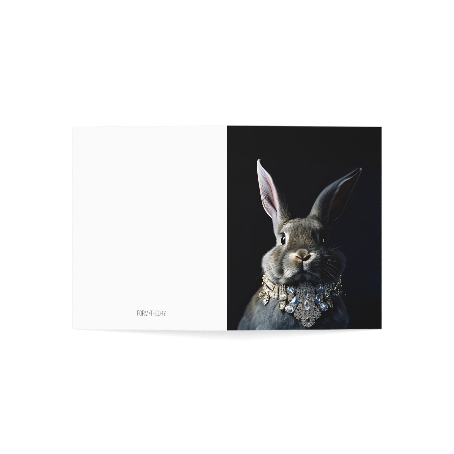 Happy BDay Gorgeous Bunny - Greeting Cards (1, 10 pcs)