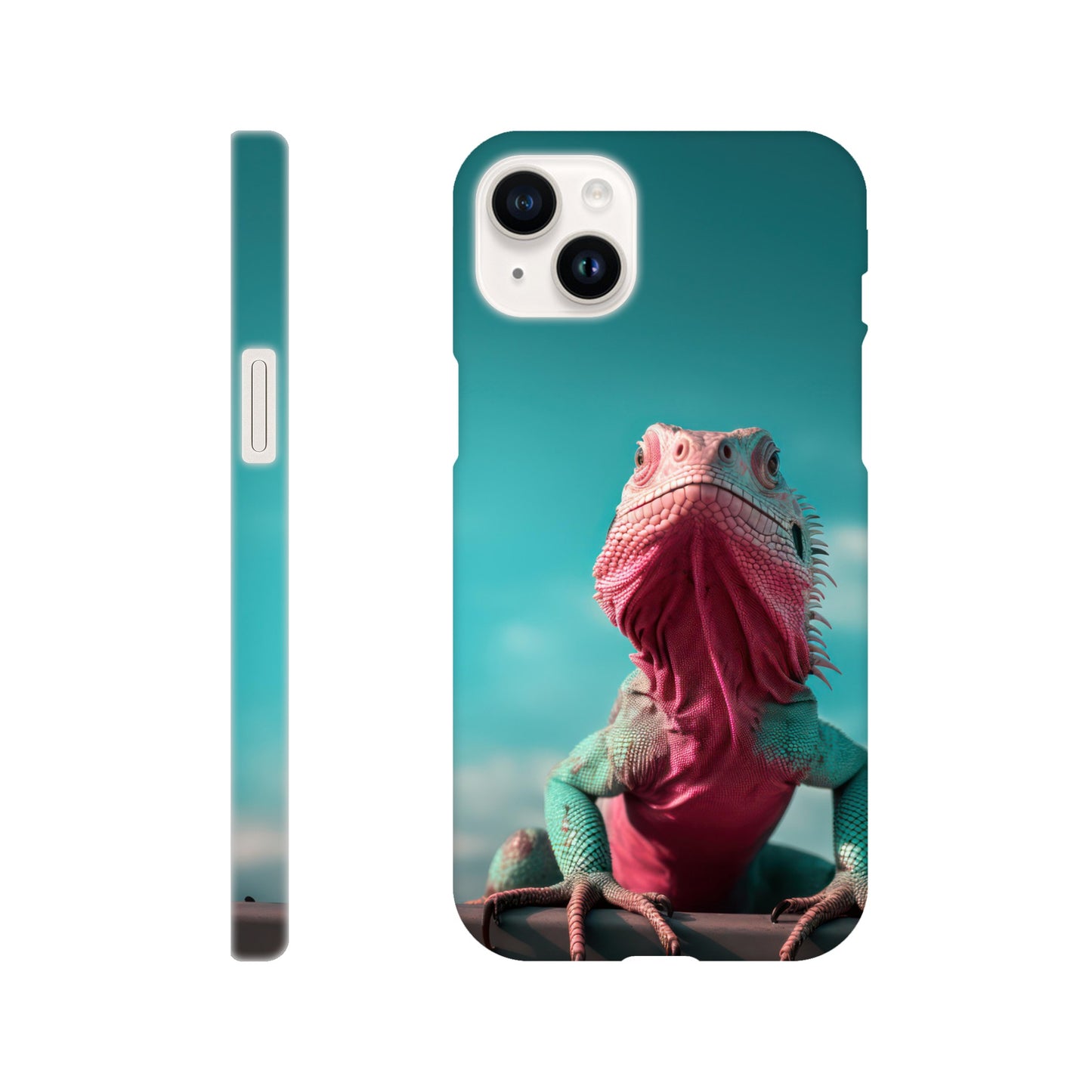 Pink Iguana  (iPhone | Samsung - shipping included)