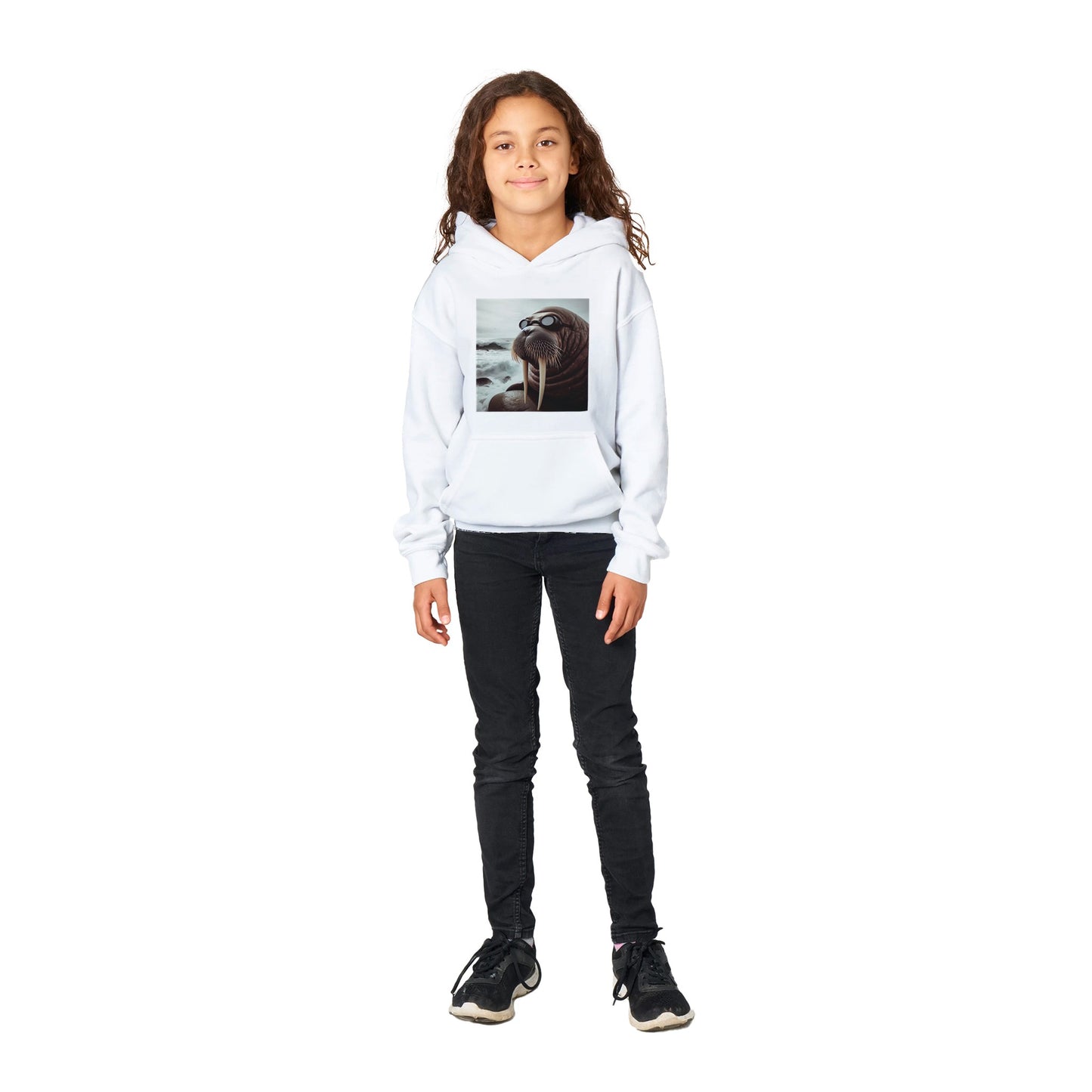 Nageurs nés naturels non. 5 (Sweat à capuche classique pour enfants - frais de port inclus)