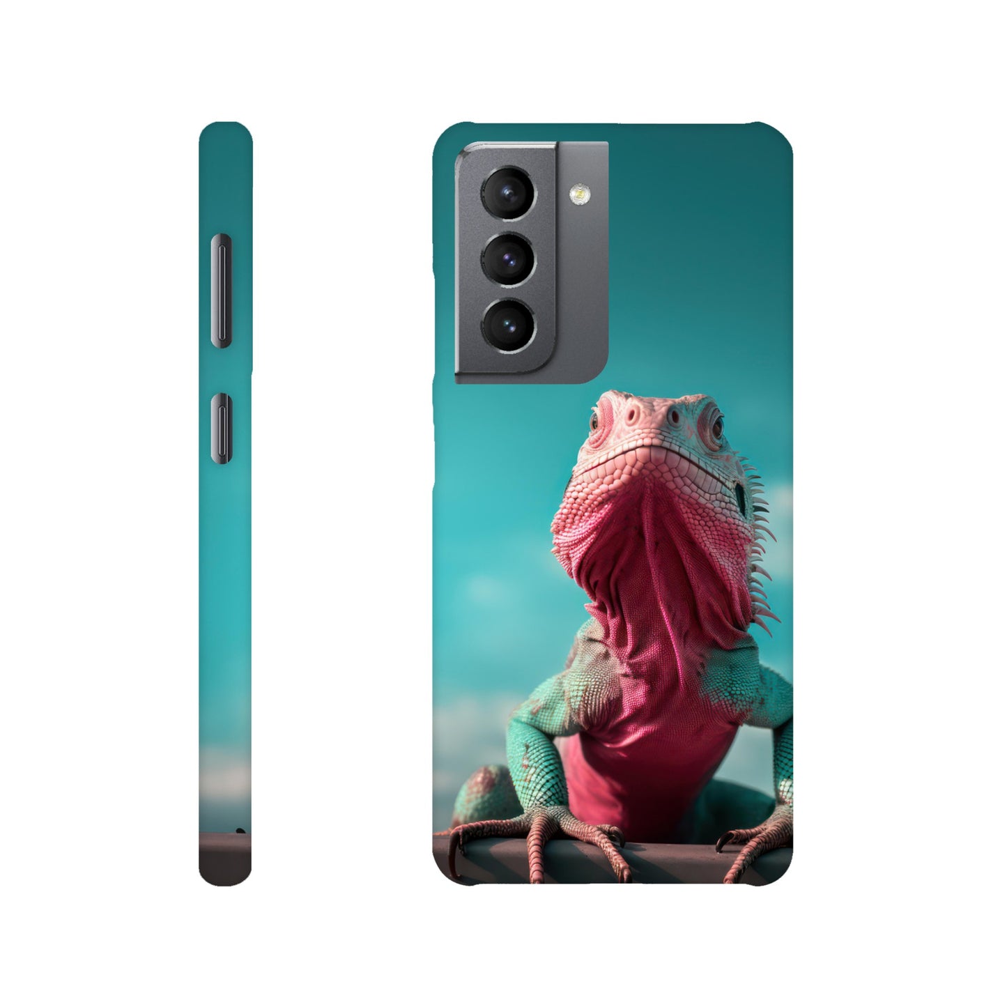 Pink Iguana  (iPhone | Samsung - shipping included)