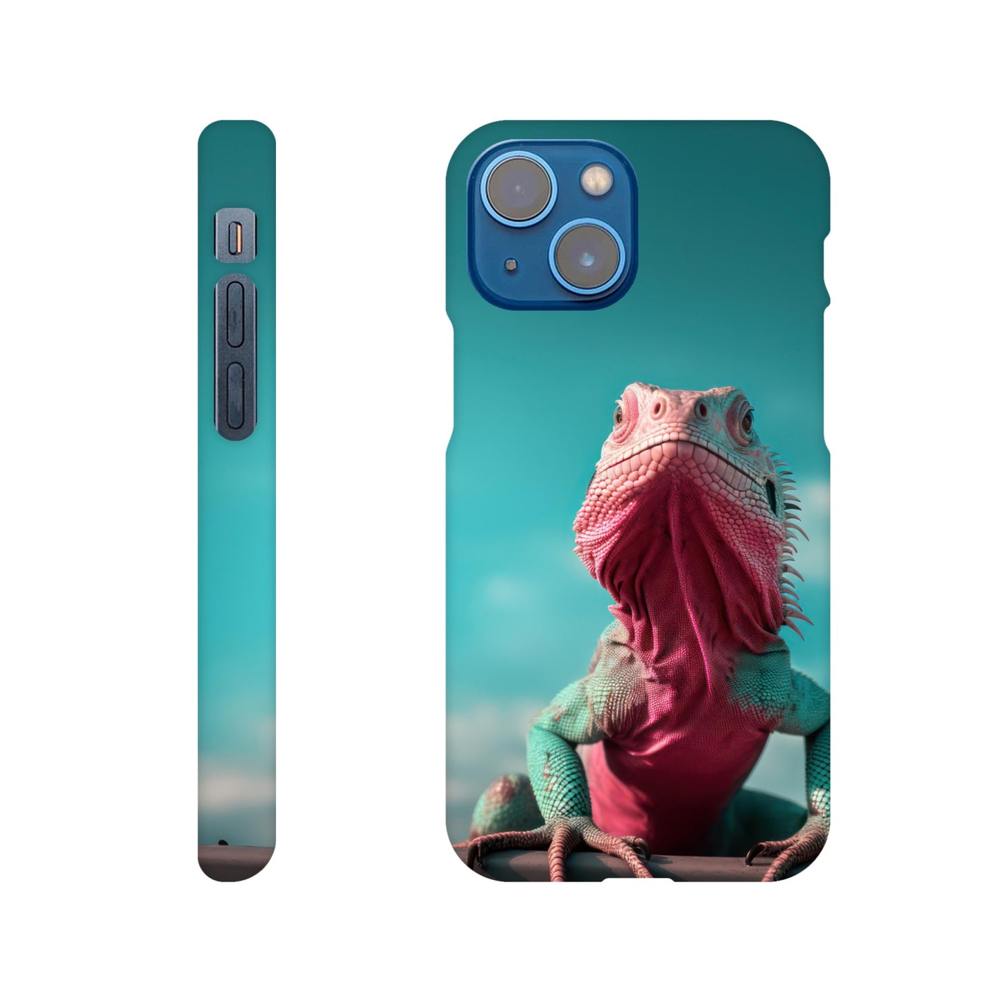 Pink Iguana  (iPhone | Samsung - shipping included)