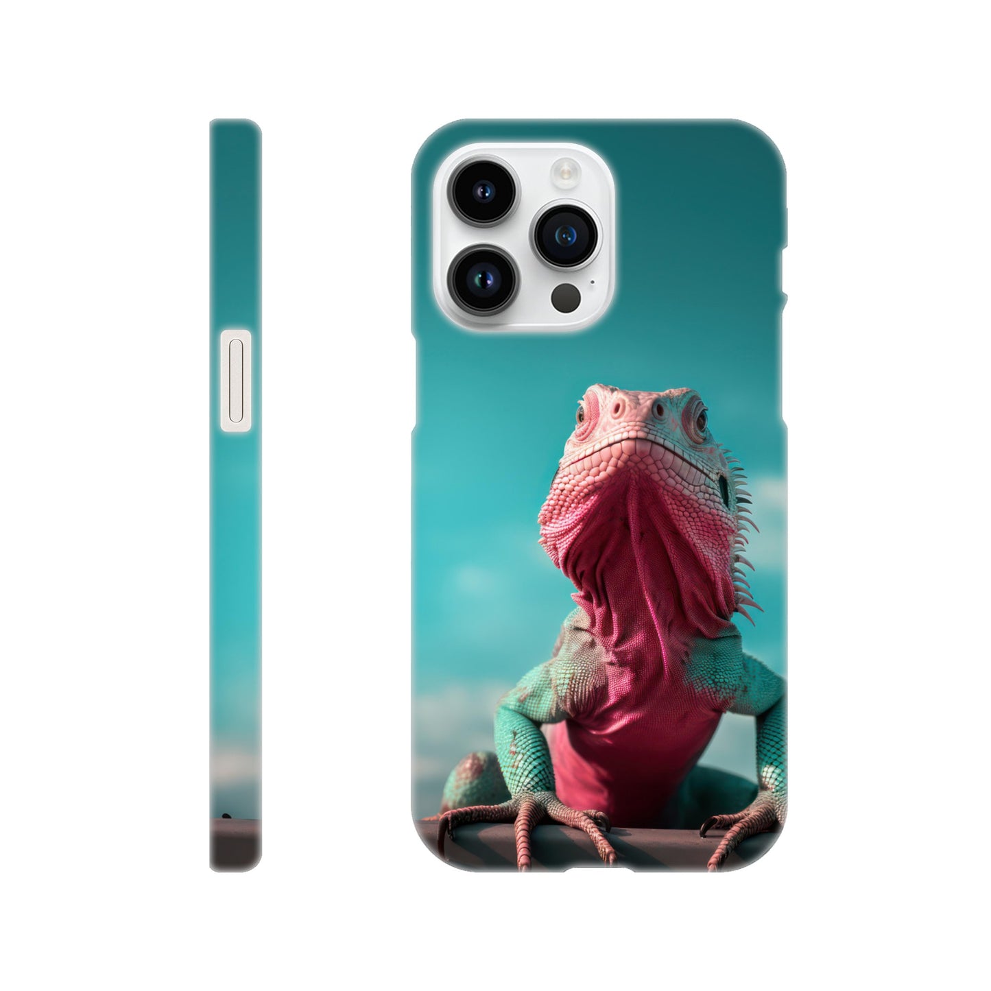 Pink Iguana  (iPhone | Samsung - shipping included)