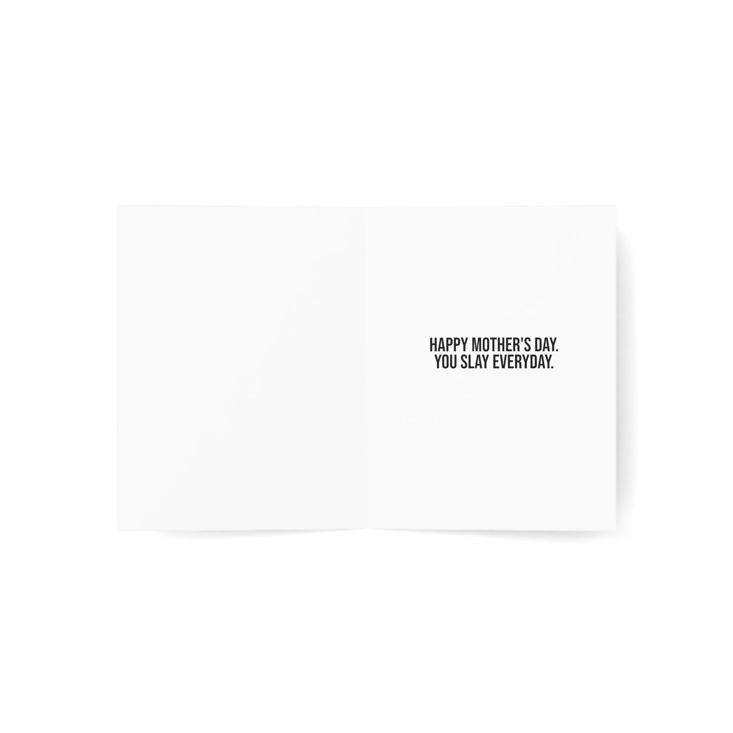 You Slay Mother's Day - Cartes de vœux (1, 10 pcs)