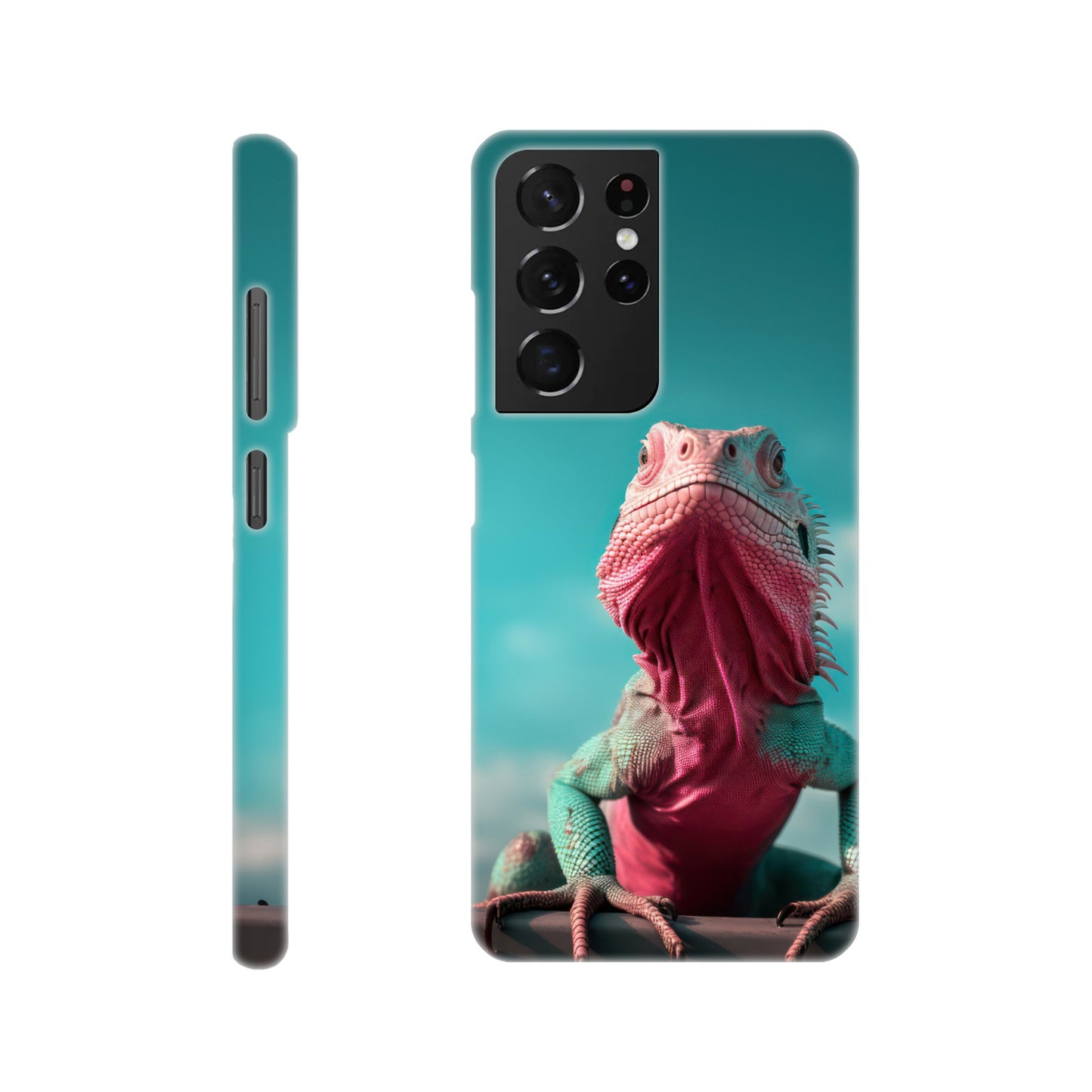 Pink Iguana  (iPhone | Samsung - shipping included)