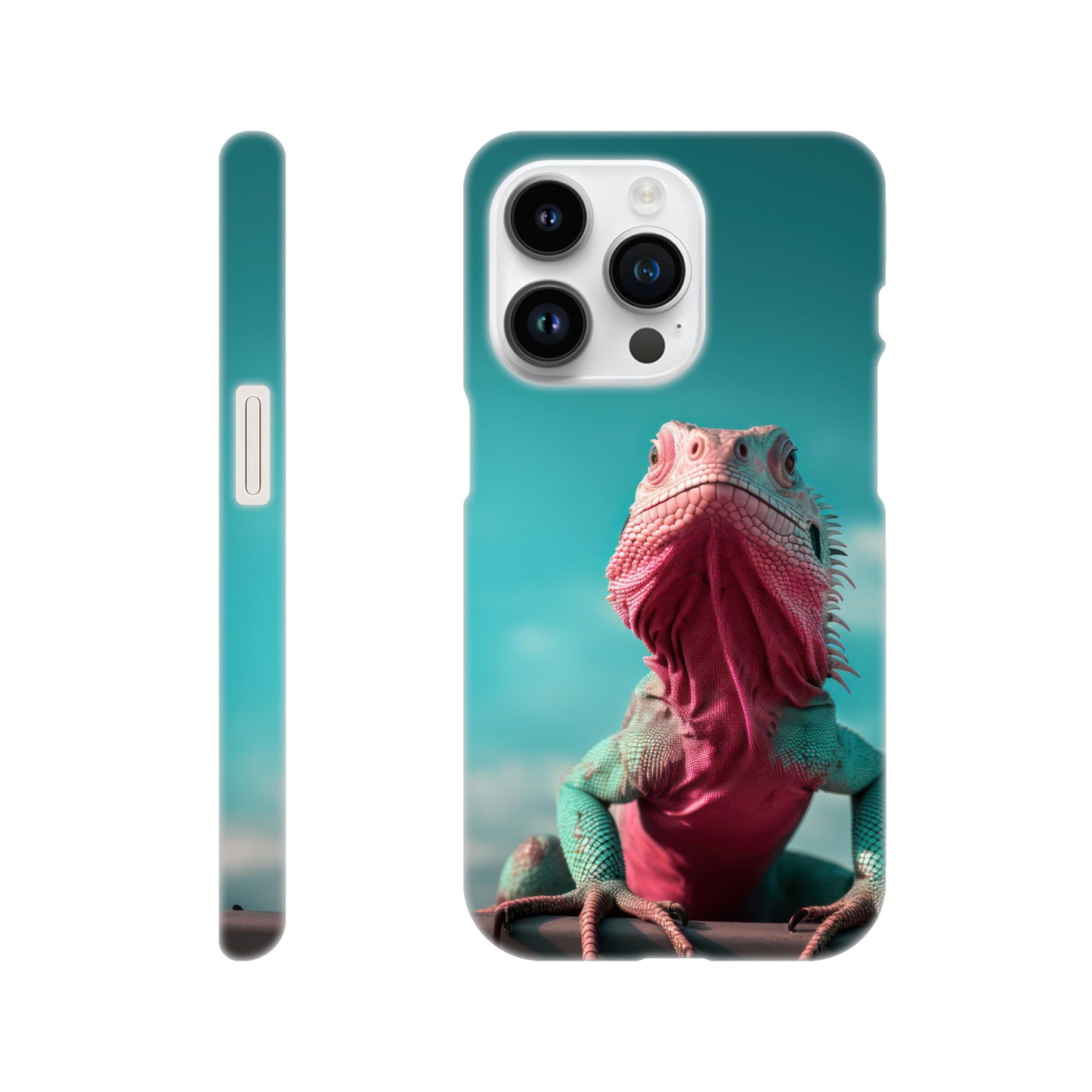 Pink Iguana  (iPhone | Samsung - shipping included)