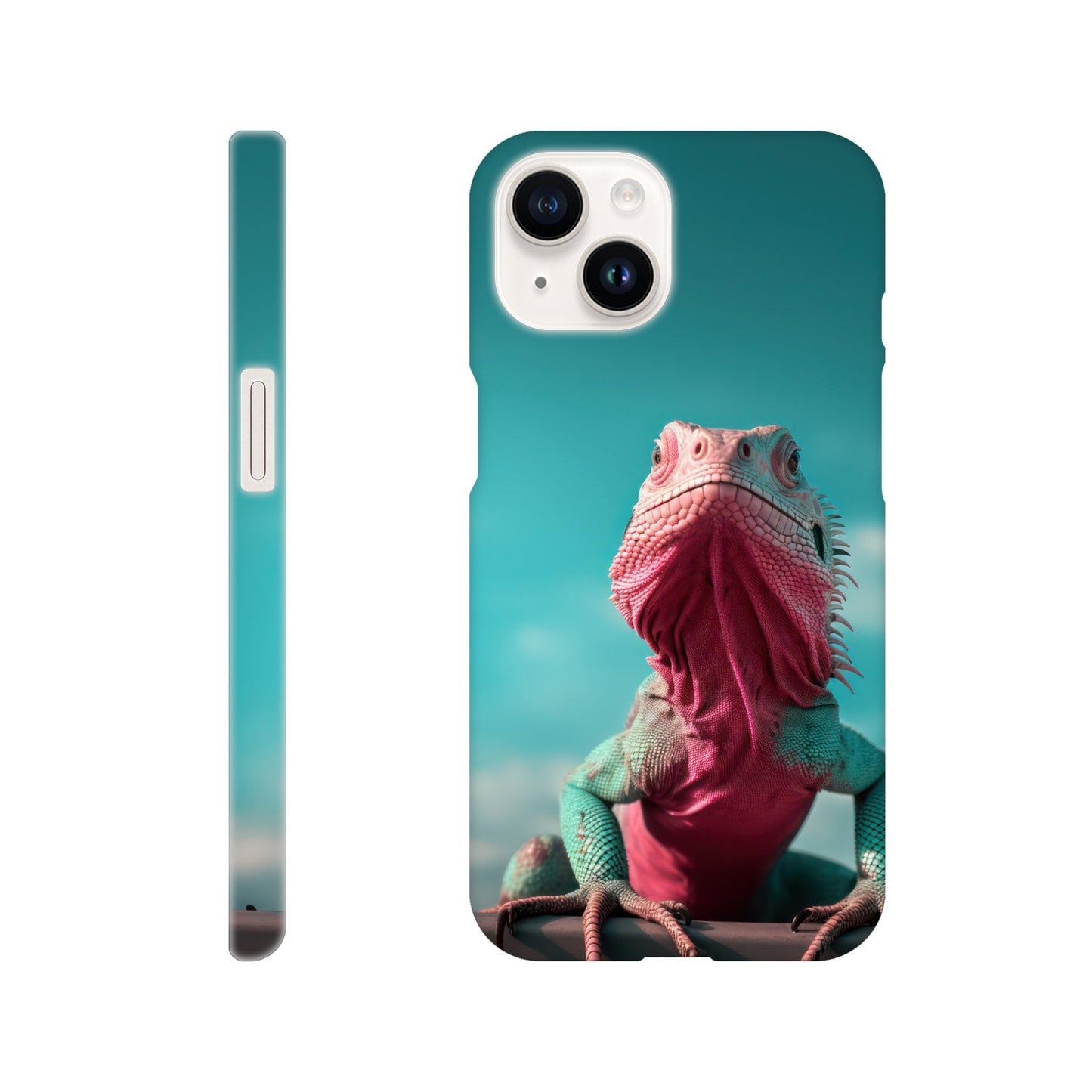 Pink Iguana  (iPhone | Samsung - shipping included)