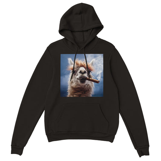 Smokin' Llama  (Hoodie - shipping included)