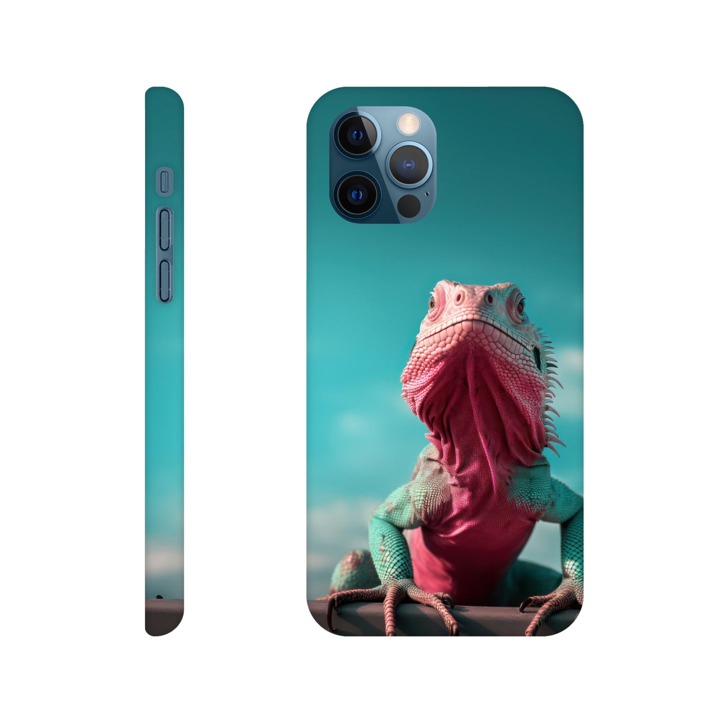 Pink Iguana  (iPhone | Samsung - shipping included)