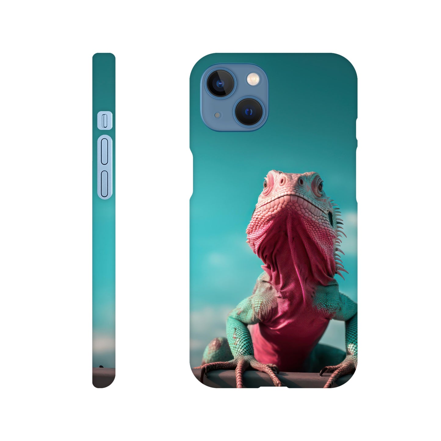 Pink Iguana  (iPhone | Samsung - shipping included)