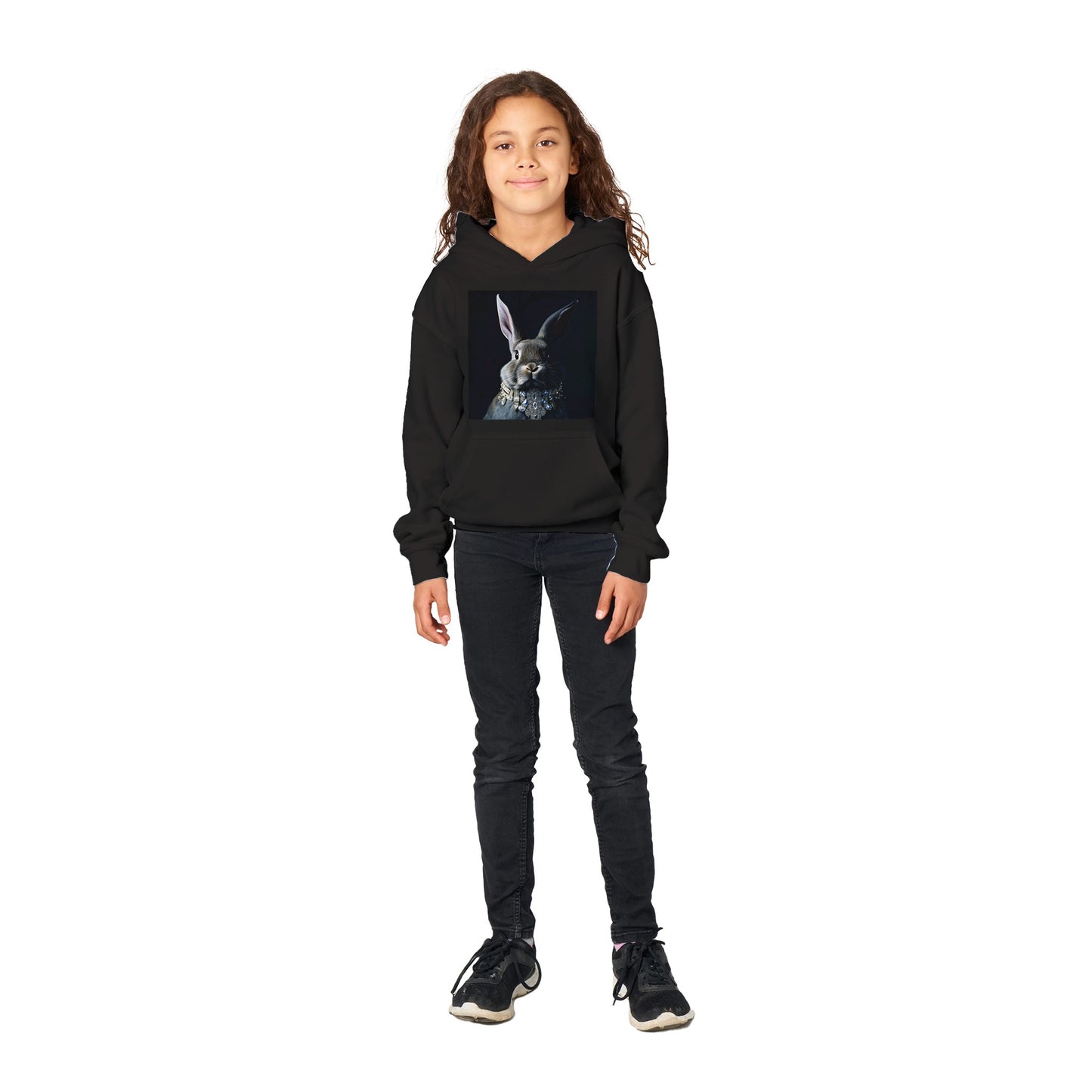 Jewel Bunny  (kids Hoodie - shipping included)