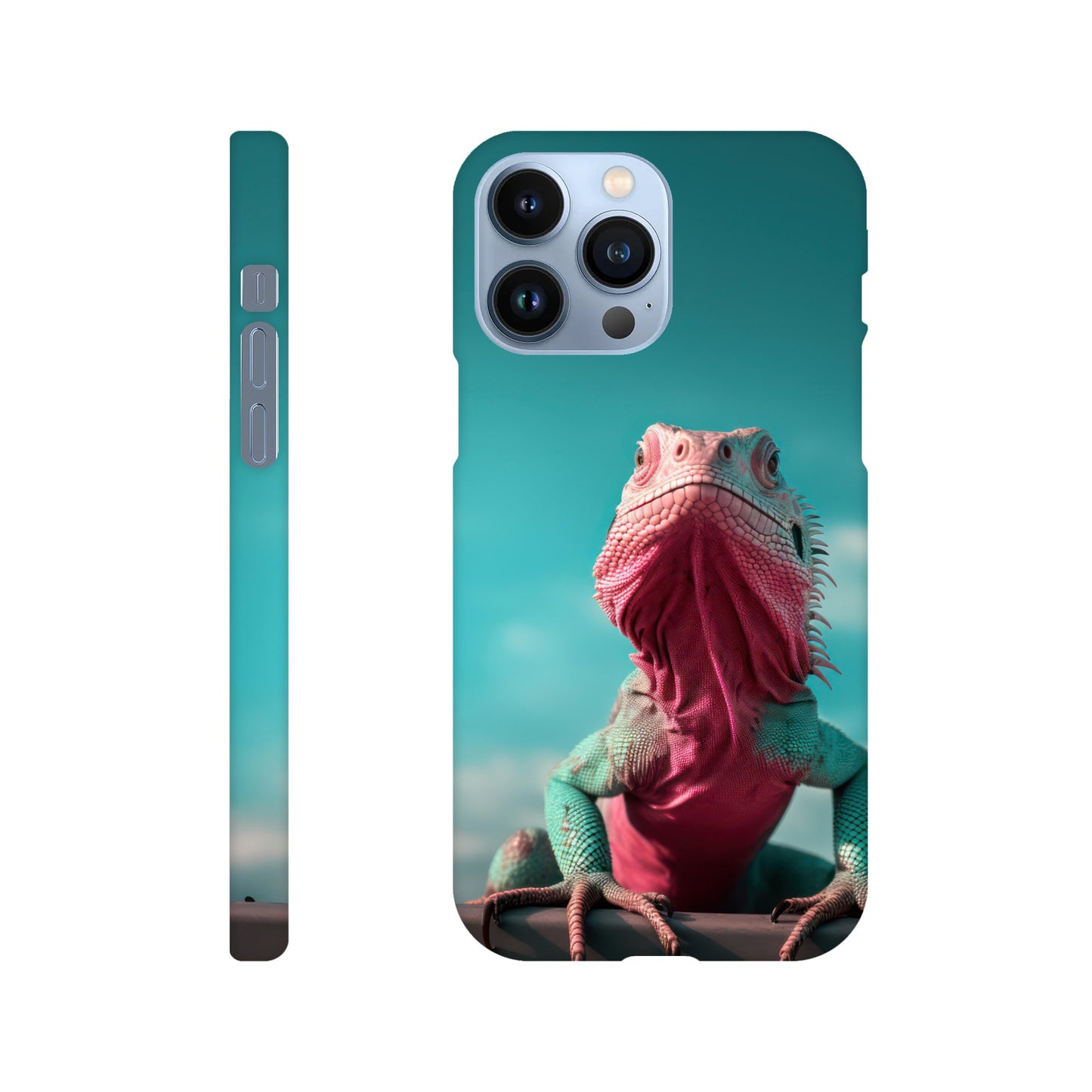 Pink Iguana  (iPhone | Samsung - shipping included)