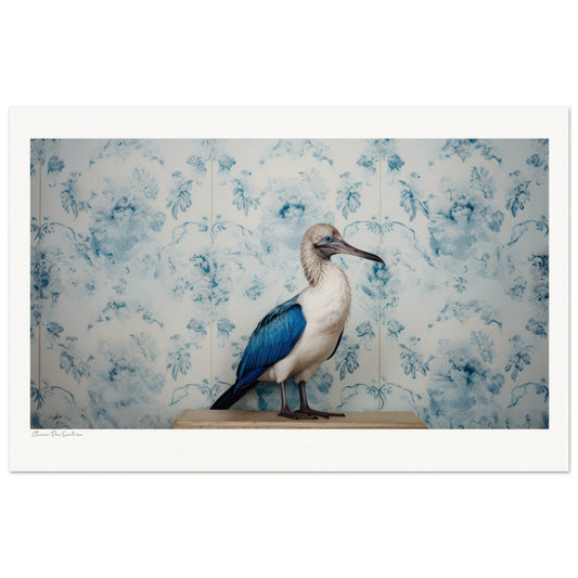 Blue Birds no.1 - Impression, signée