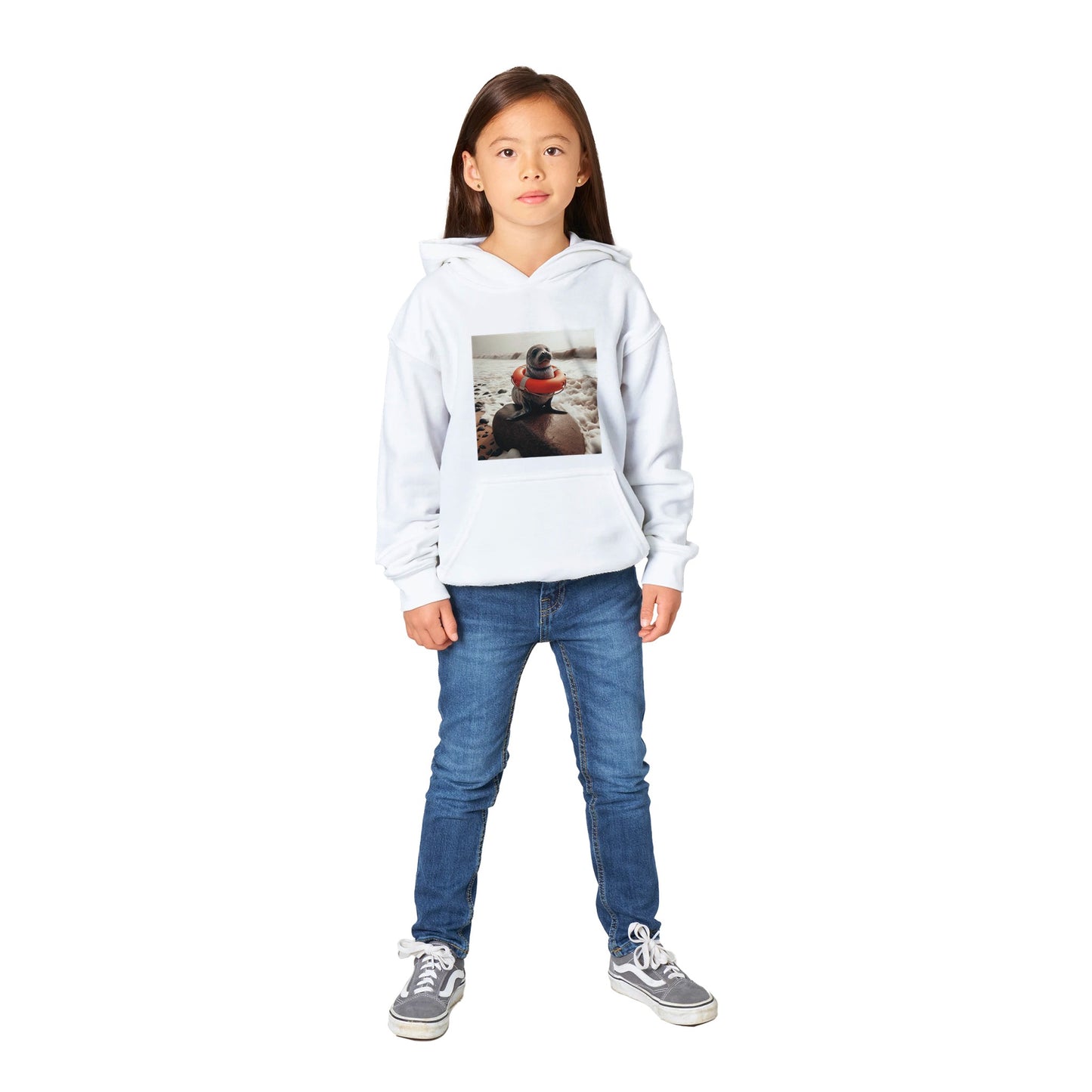 Natural Born Swimmers no. 6  (Classic Kids Hoodie - shipping included)