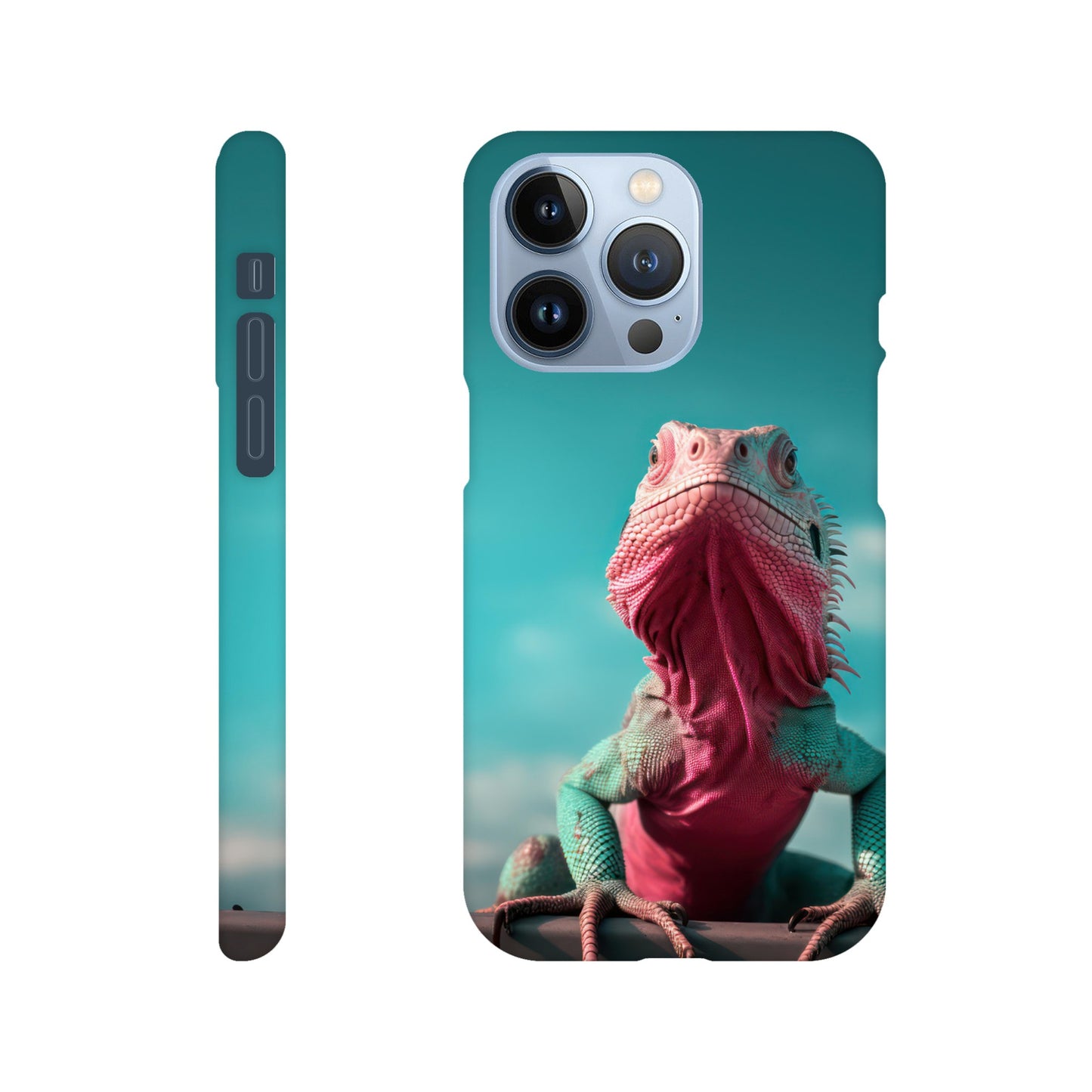 Pink Iguana  (iPhone | Samsung - shipping included)