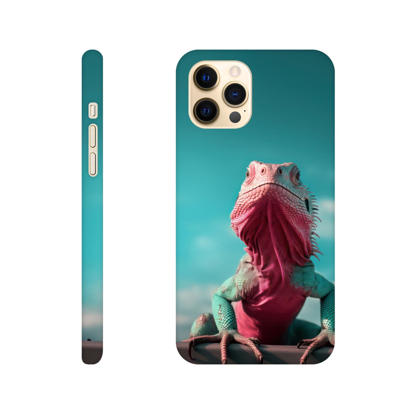 Pink Iguana  (iPhone | Samsung - shipping included)